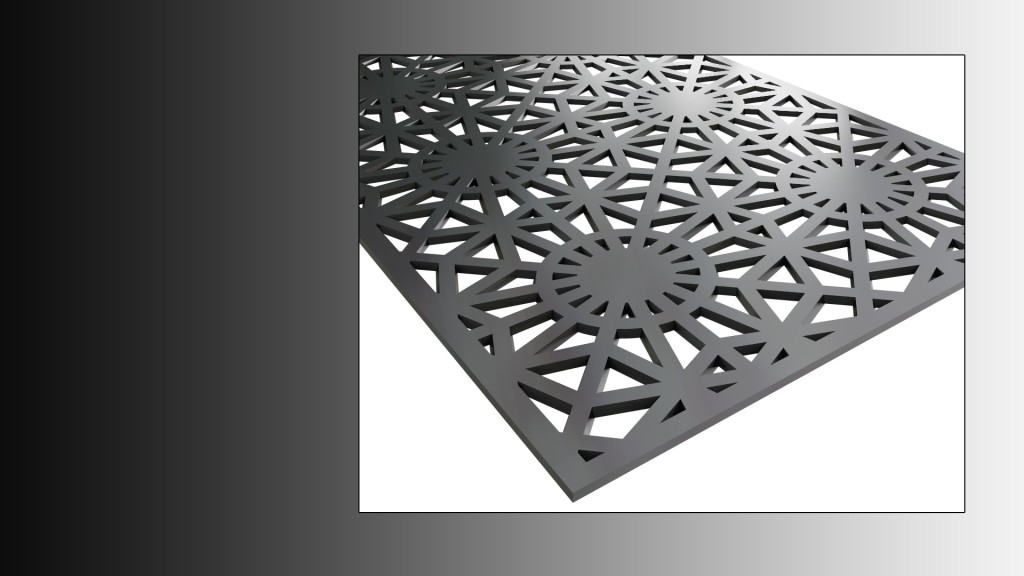 30-130F Fretwork Screen by www.wavywallpanels.com