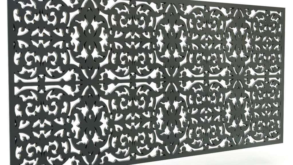 Bespoke Fretwork Screen - see the full range at www.wavywallpanels.com