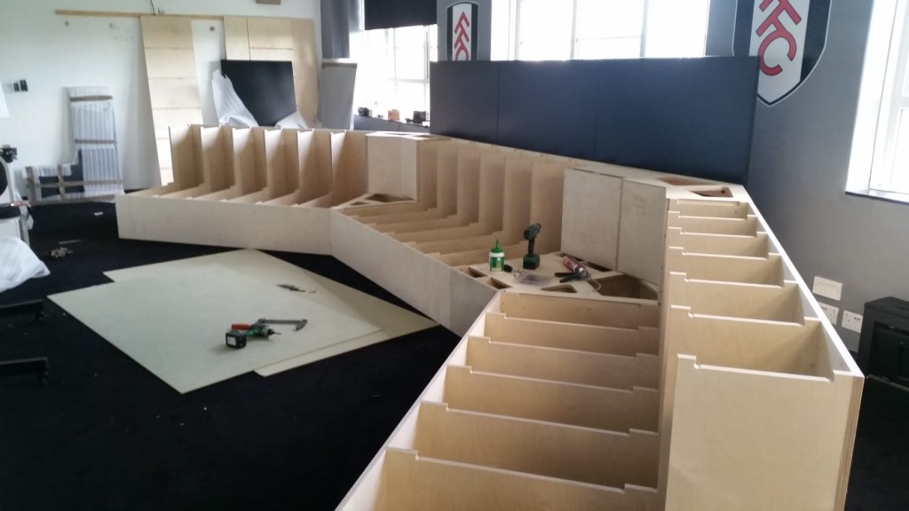 Fulham FC Bench Seating