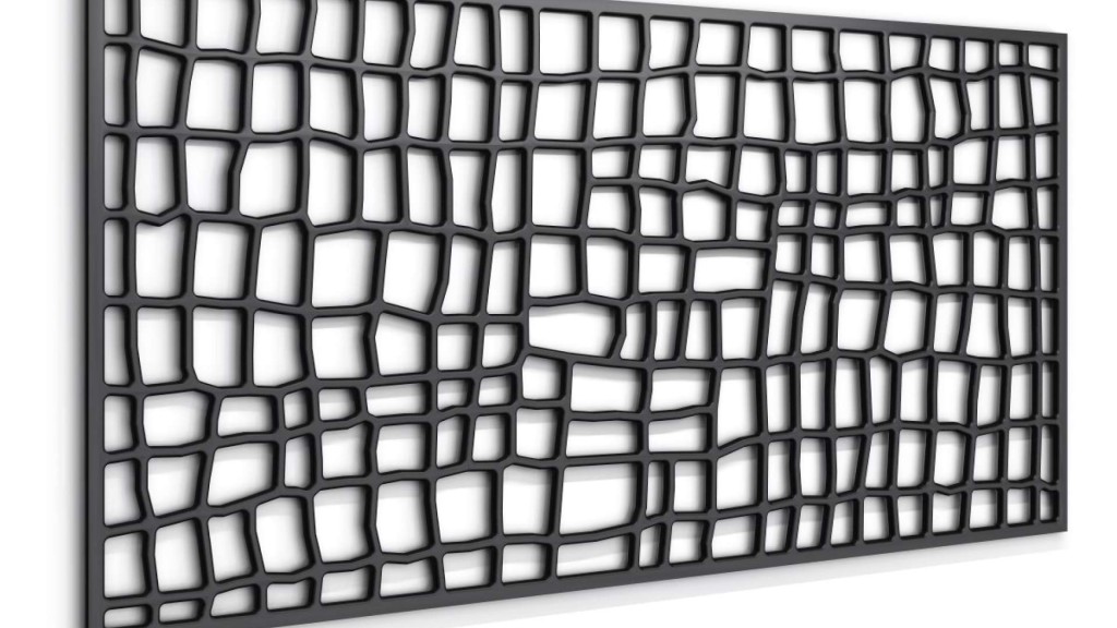 Bespoke Fretwork Screen - see the full range at www.wavywallpanels.com
