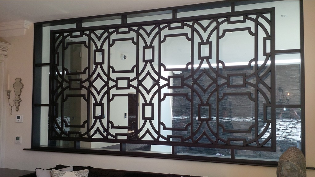 Bespoke Fretwork Screen - see the full range at www.wavywallpanels.com