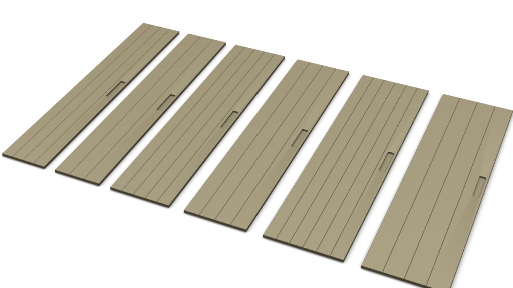 Bespoke V-Grooved look doors made to any size