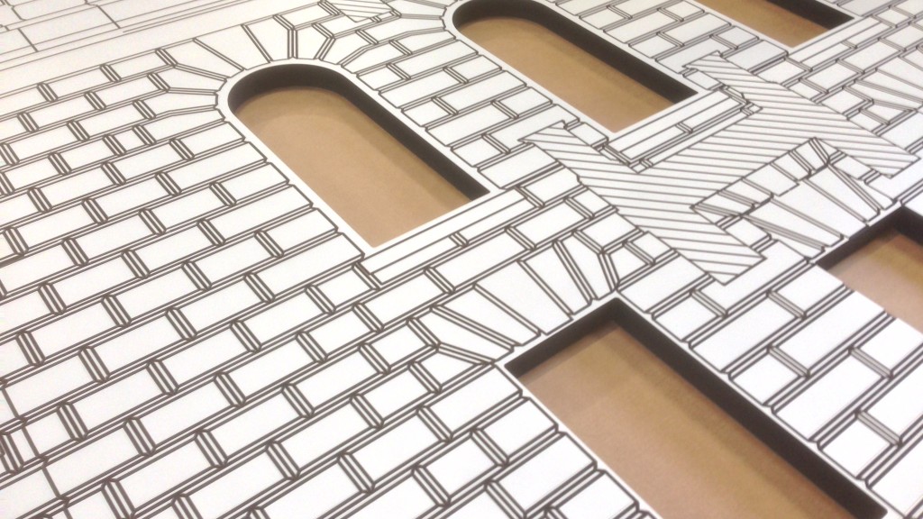 Black core Valchromat detailed engraving