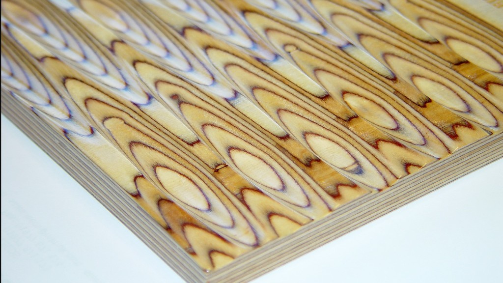 Carved Birch ply panelling