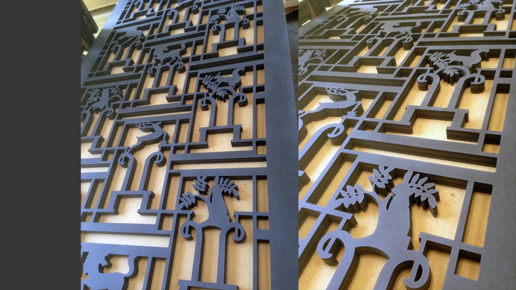 Replica Gate for movie set