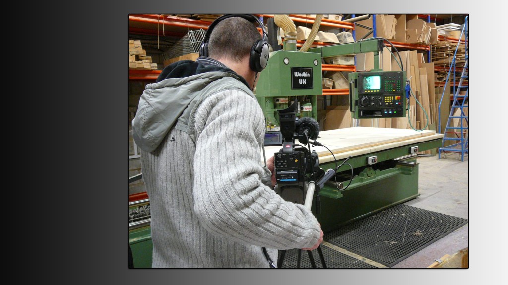 Filming of Grand Designs in our Workshop