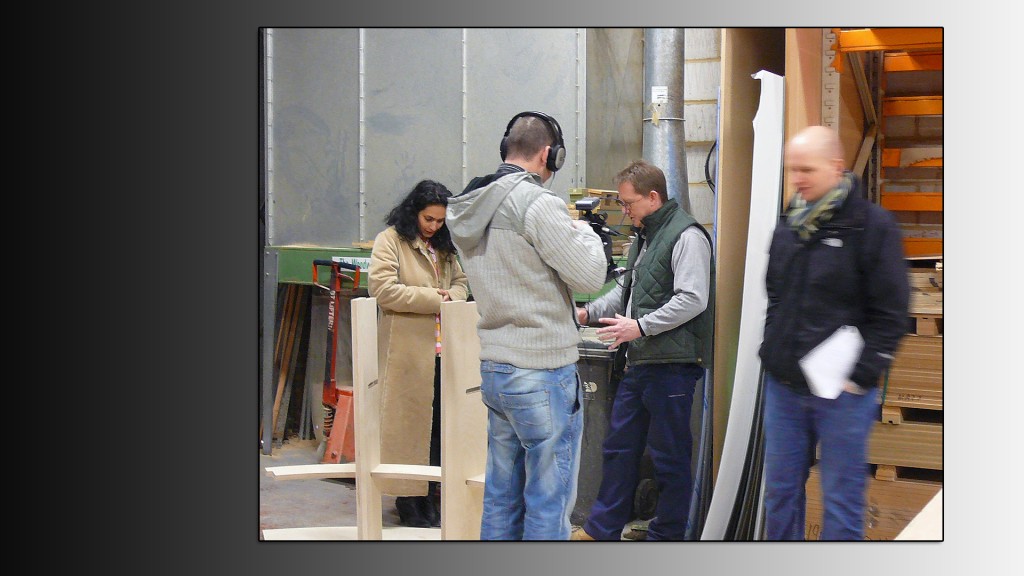 Filming of Grand Designs in our Workshop