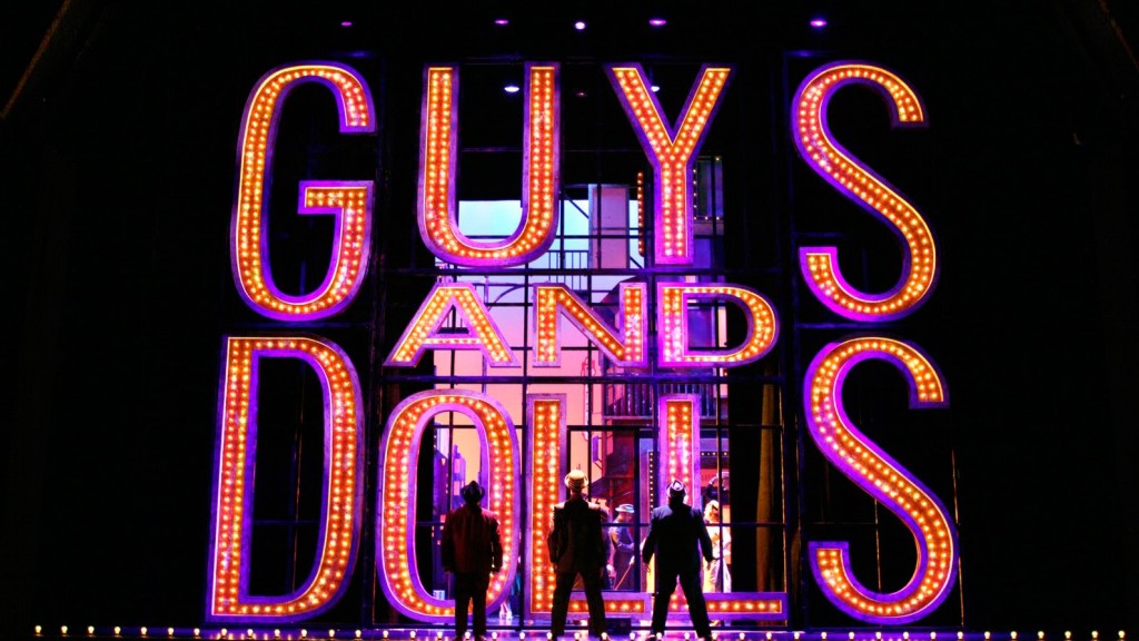 Guys and Dolls Theatre set