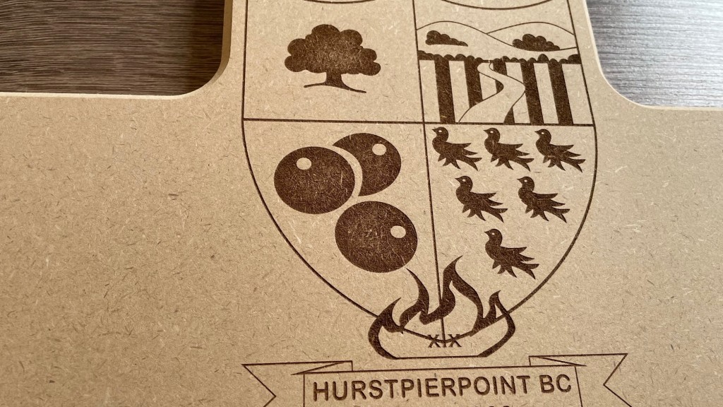 Laser Etching of Tricoya Extreme MDF for External use