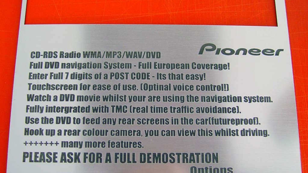 Laser Laminate - Silver face black core